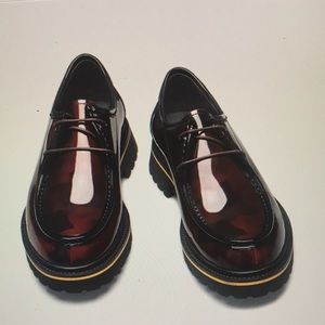 Leather casual leather shoes English